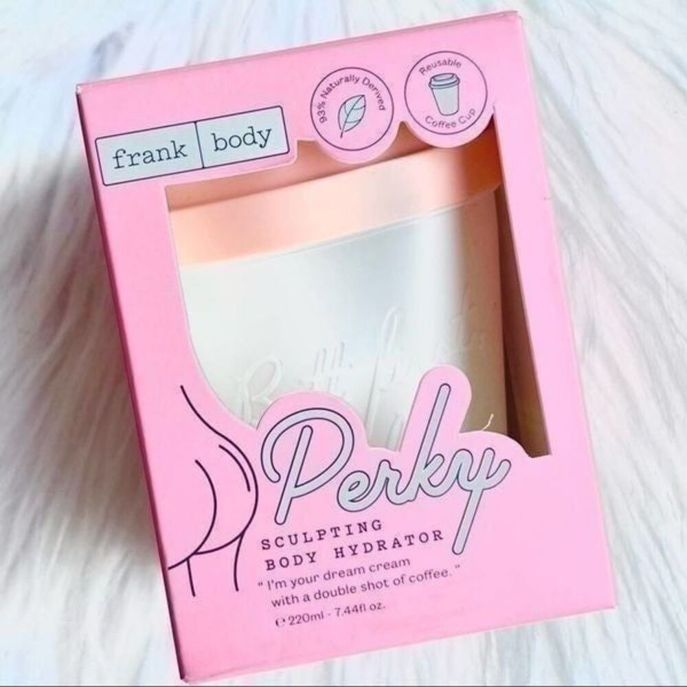 Perky Sculpting Body Hydrator by Frank Body, New in Box, Full Size